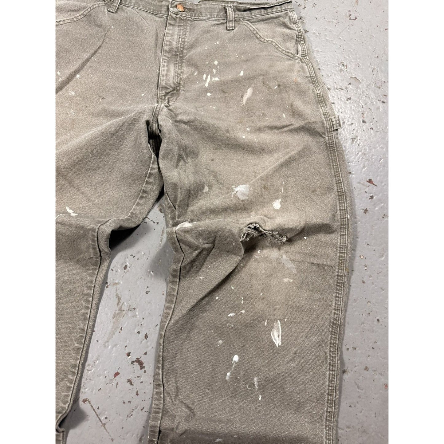 Vintage Distressed Painter Carpenter Pants