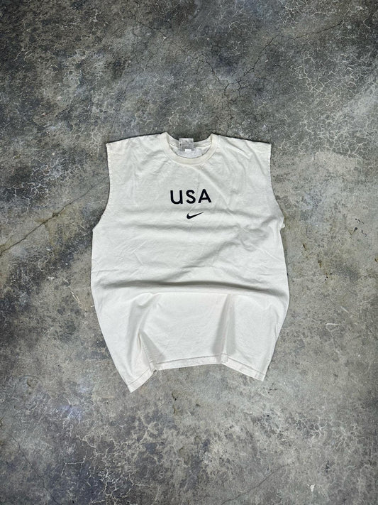 Vintage USA cutoff