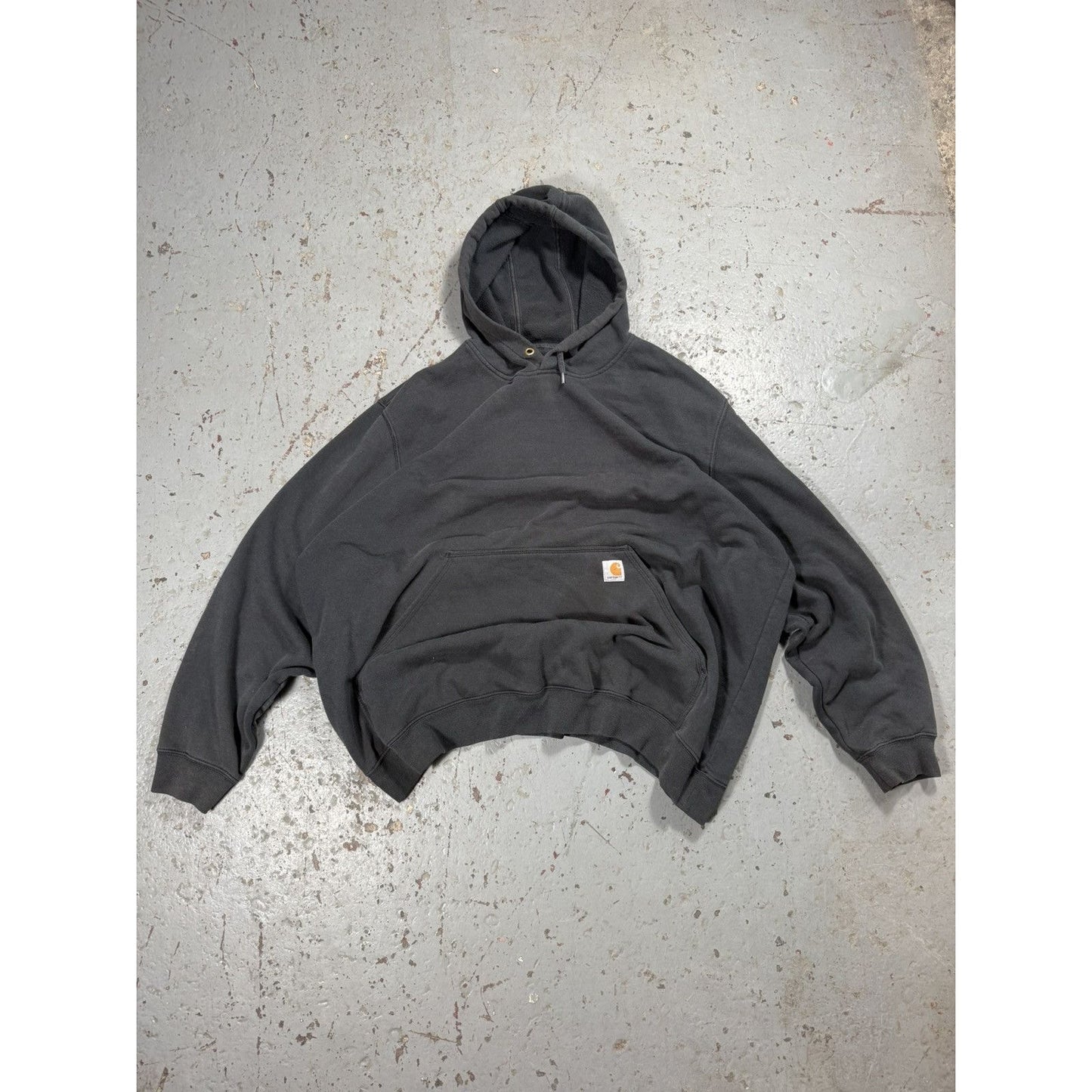 Vintage Carhartt Blank Black Hoodie