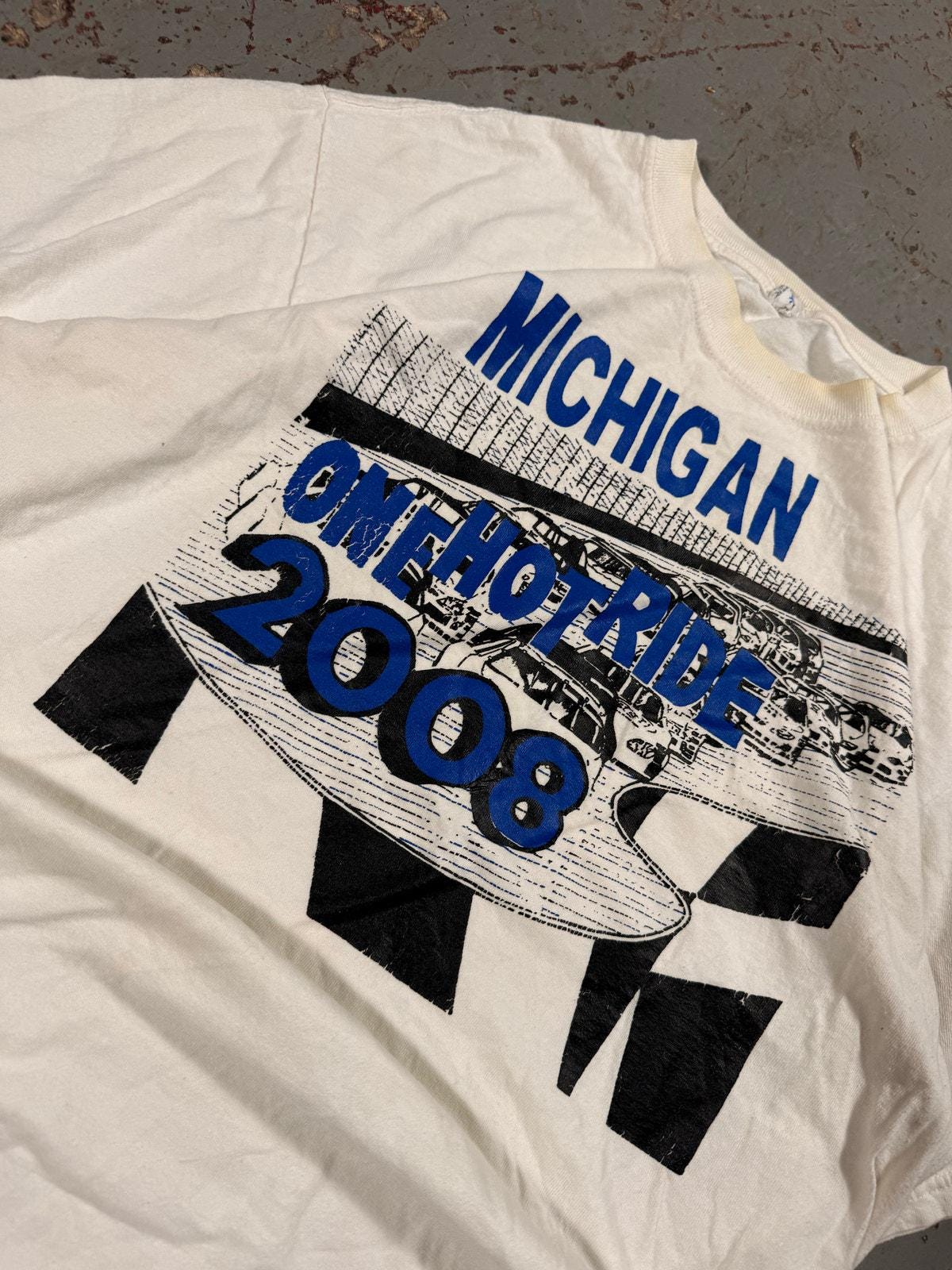 Vintage Michigan Racing Tee