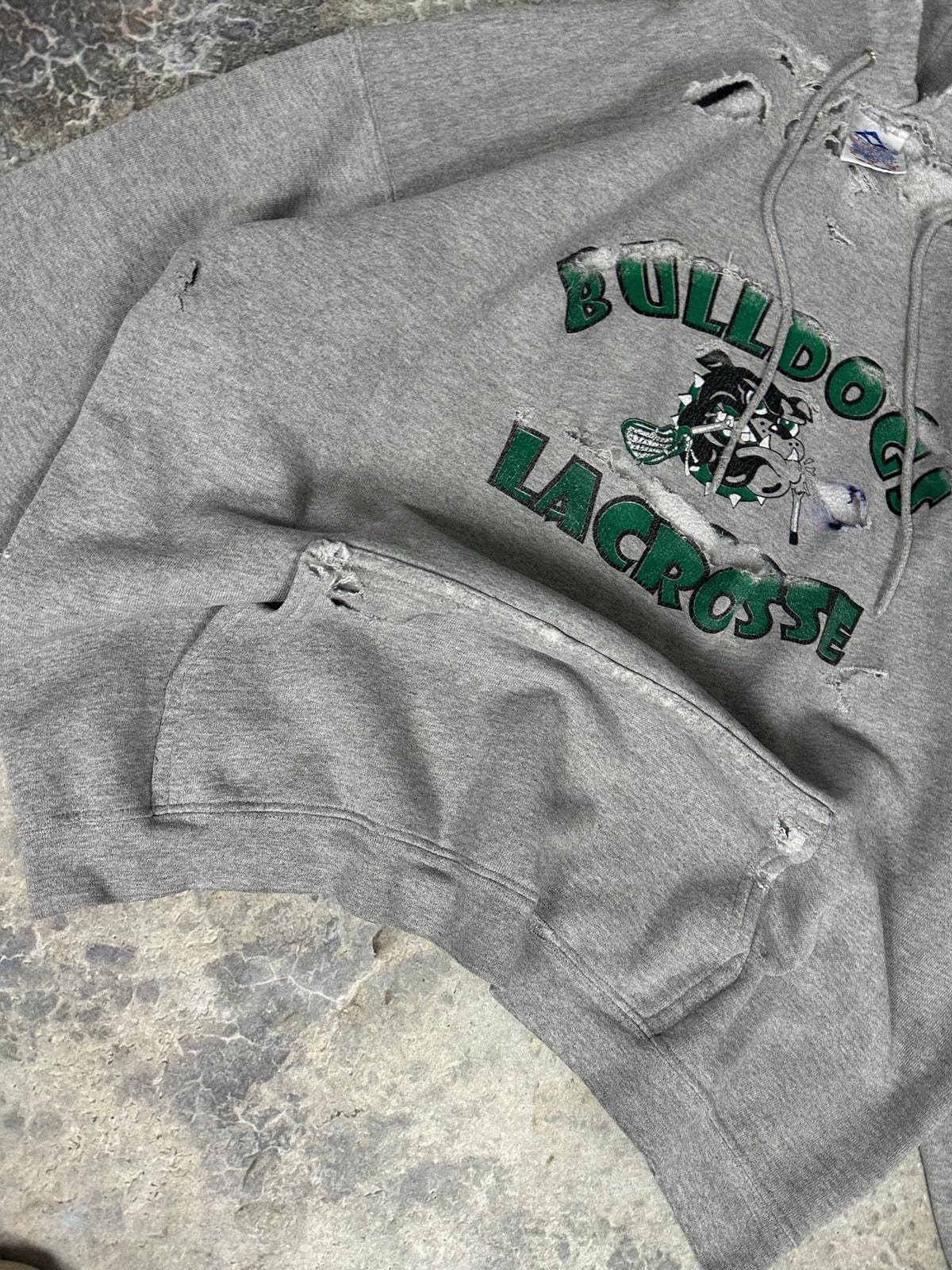 Vintage Thrashed Bulldogs Hoodie