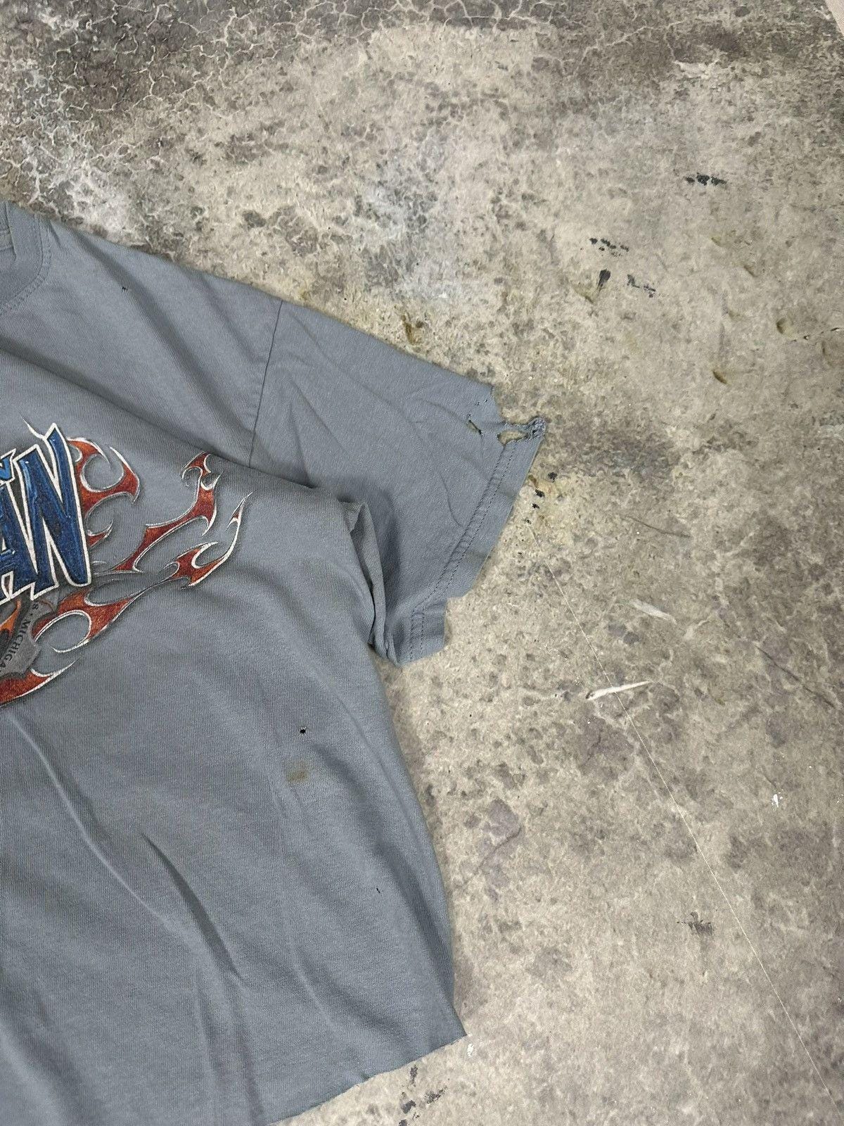 Vintage Thrashed Brooklyn Bikes Flame Tee