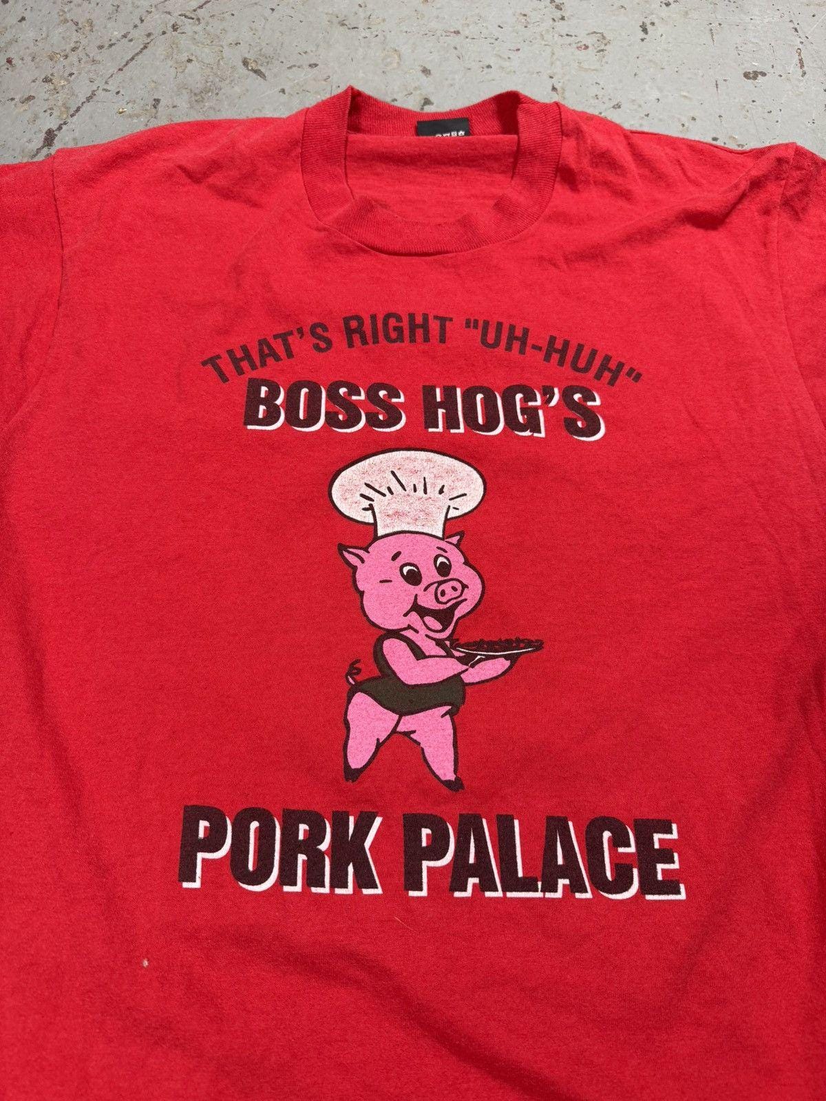 Vintage Boss Hogs Pork Palace Pig Tee