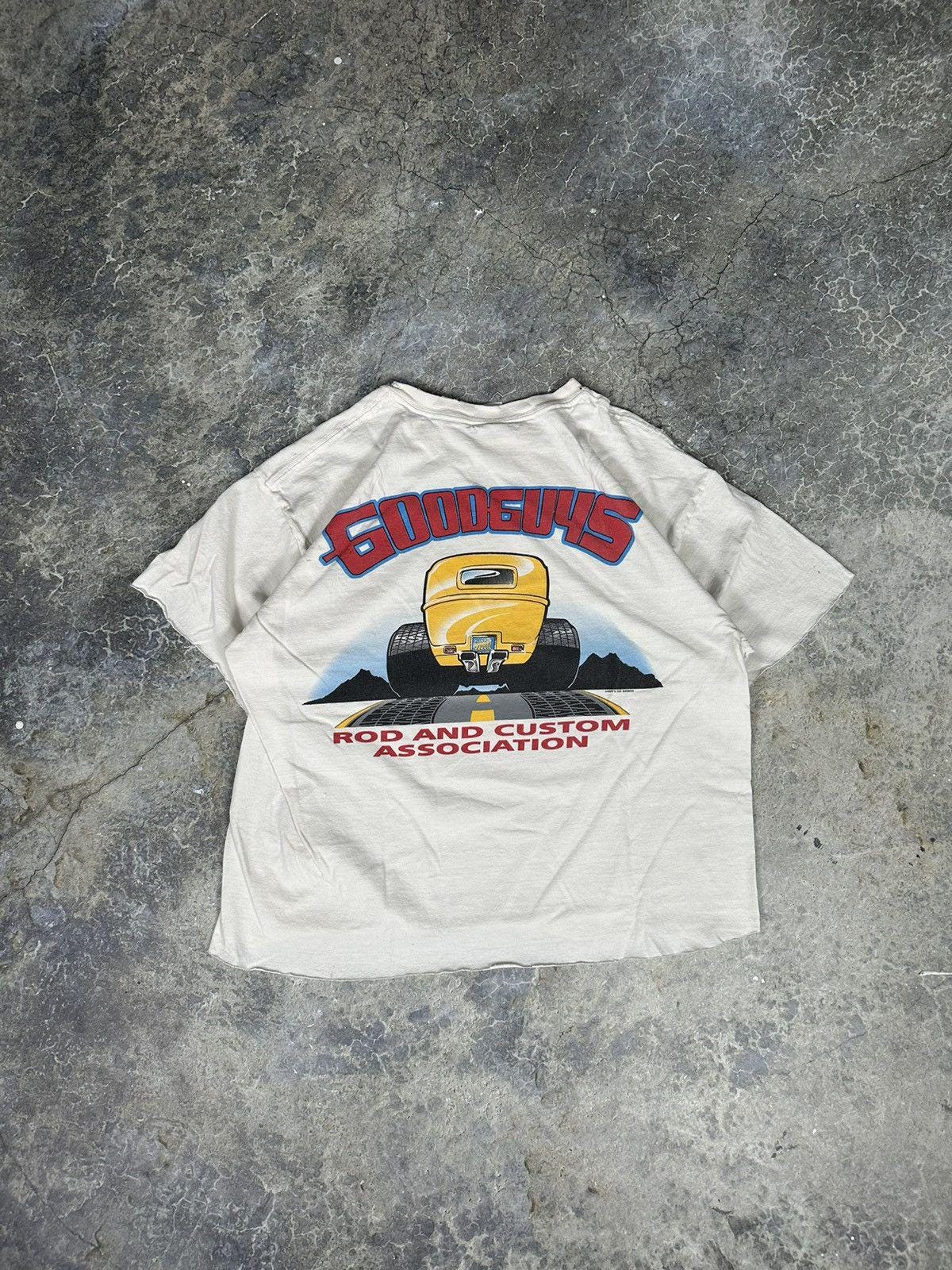 Vintage Thrashed Cropped Classic Cars Tee