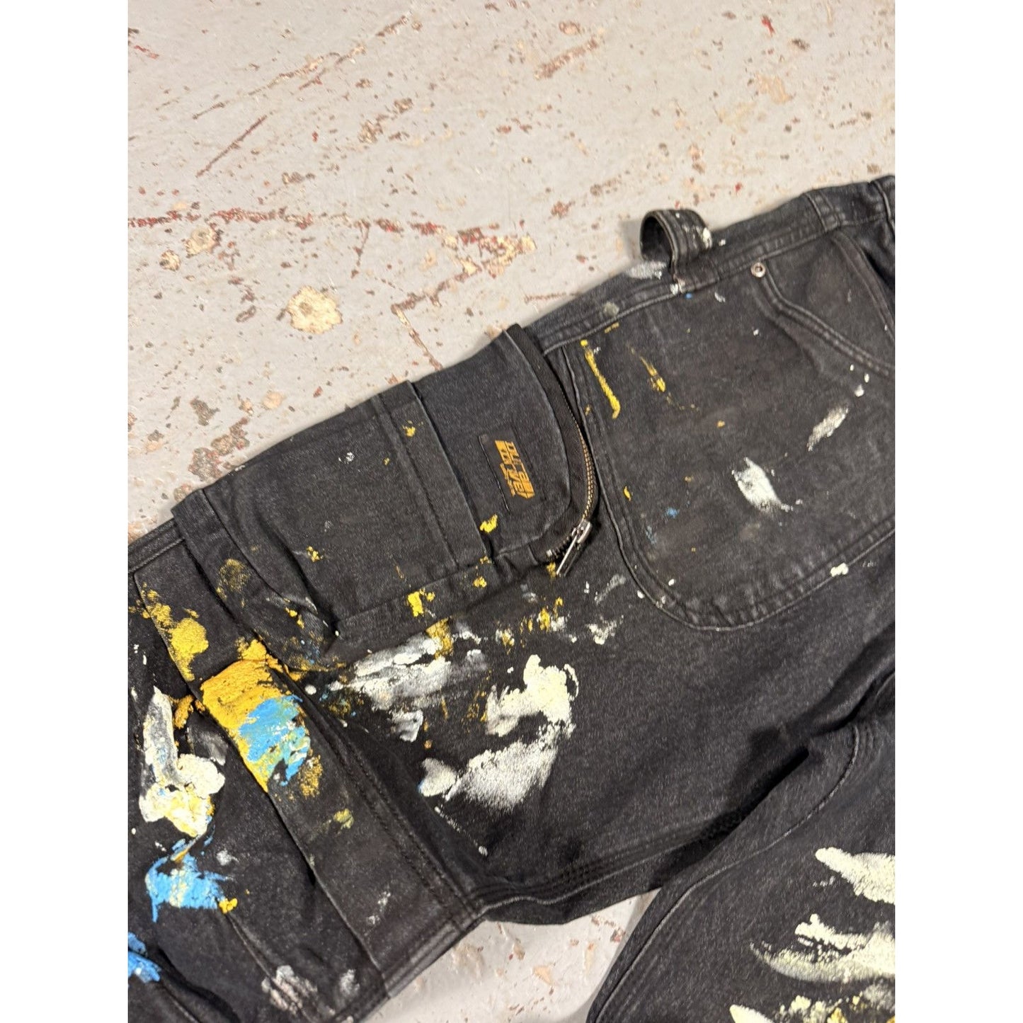 Worker Painter Splash Cargo Pants