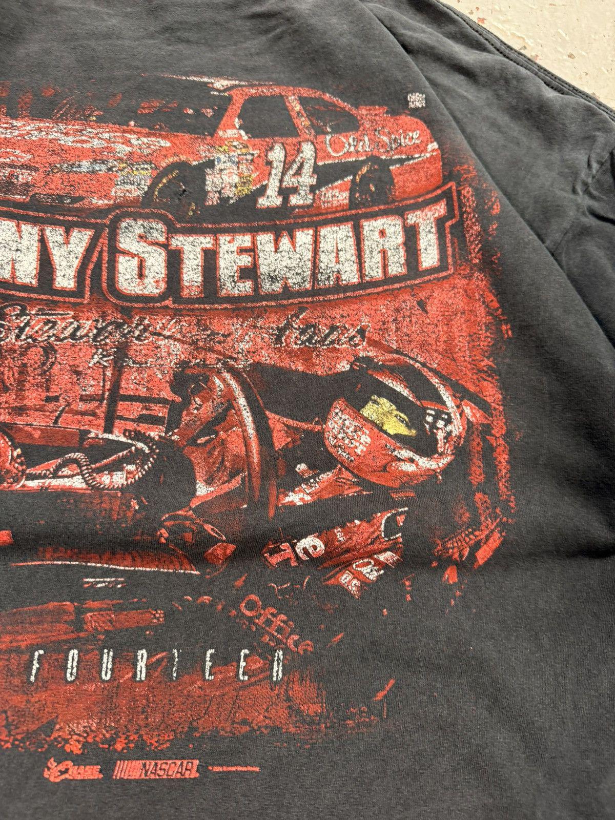 Vintage Thrashed Tony Stewart Nascar Tee