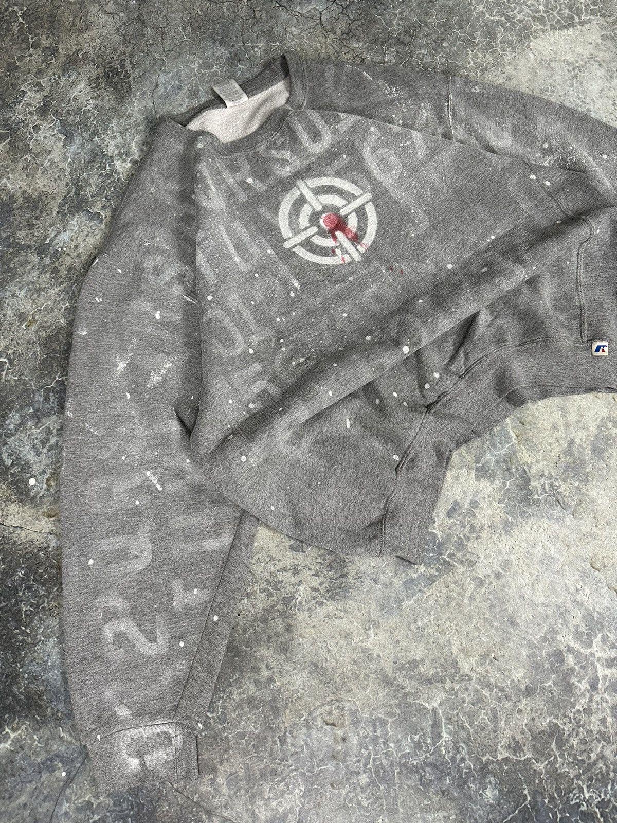 Vintage Custom Russells “BULLSEYE” Crewneck