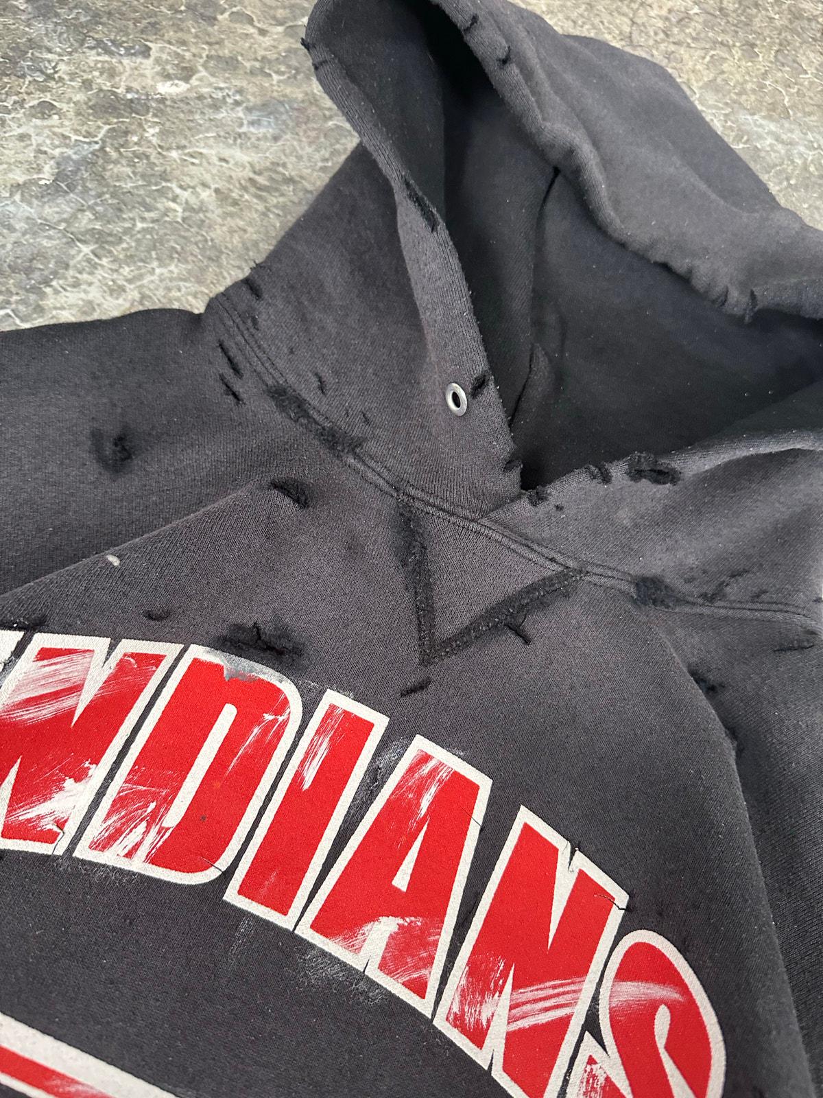 Vintage Sun Faded College Hoodie