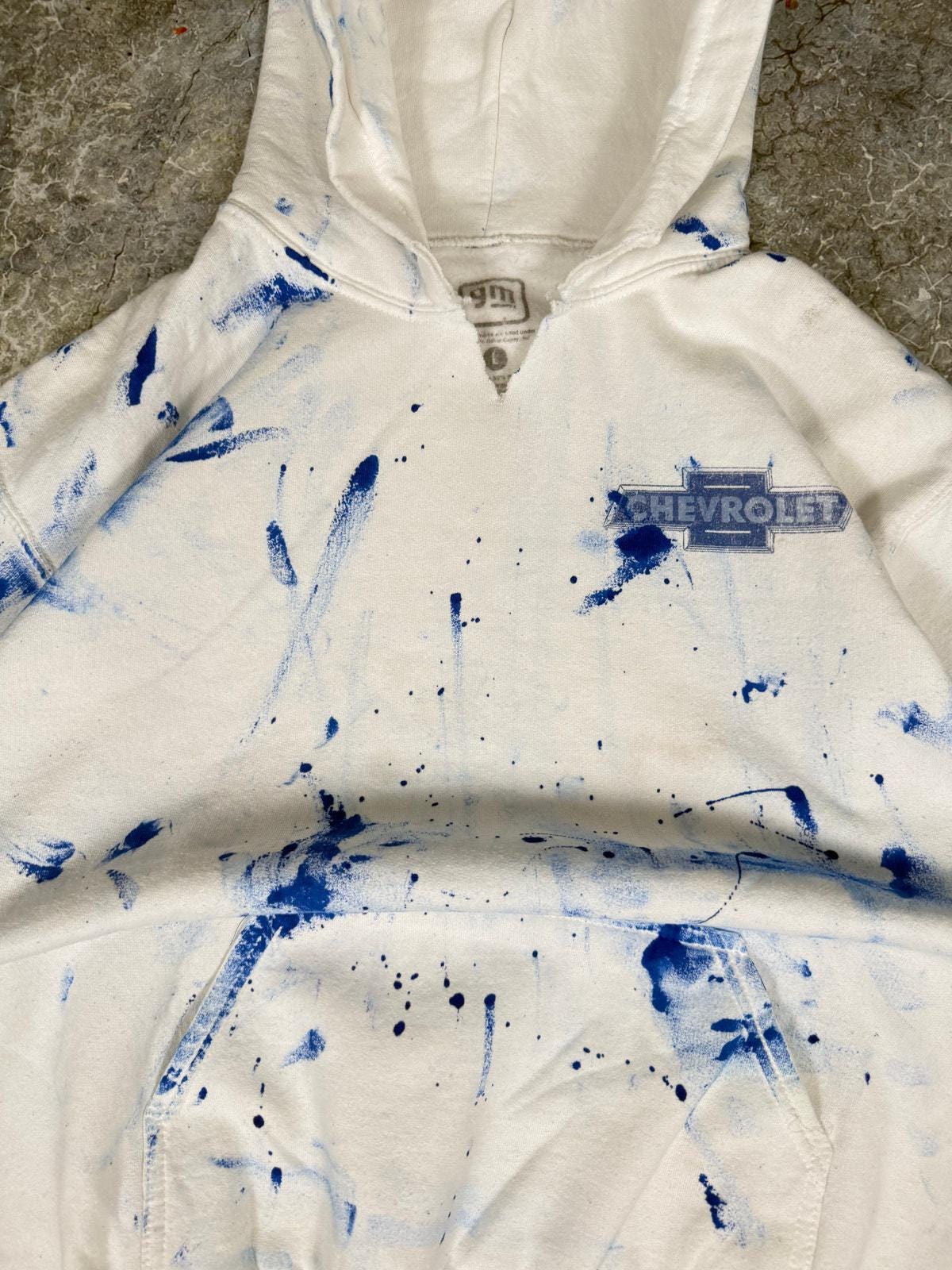 Distressed Chevy Painter Hoodie