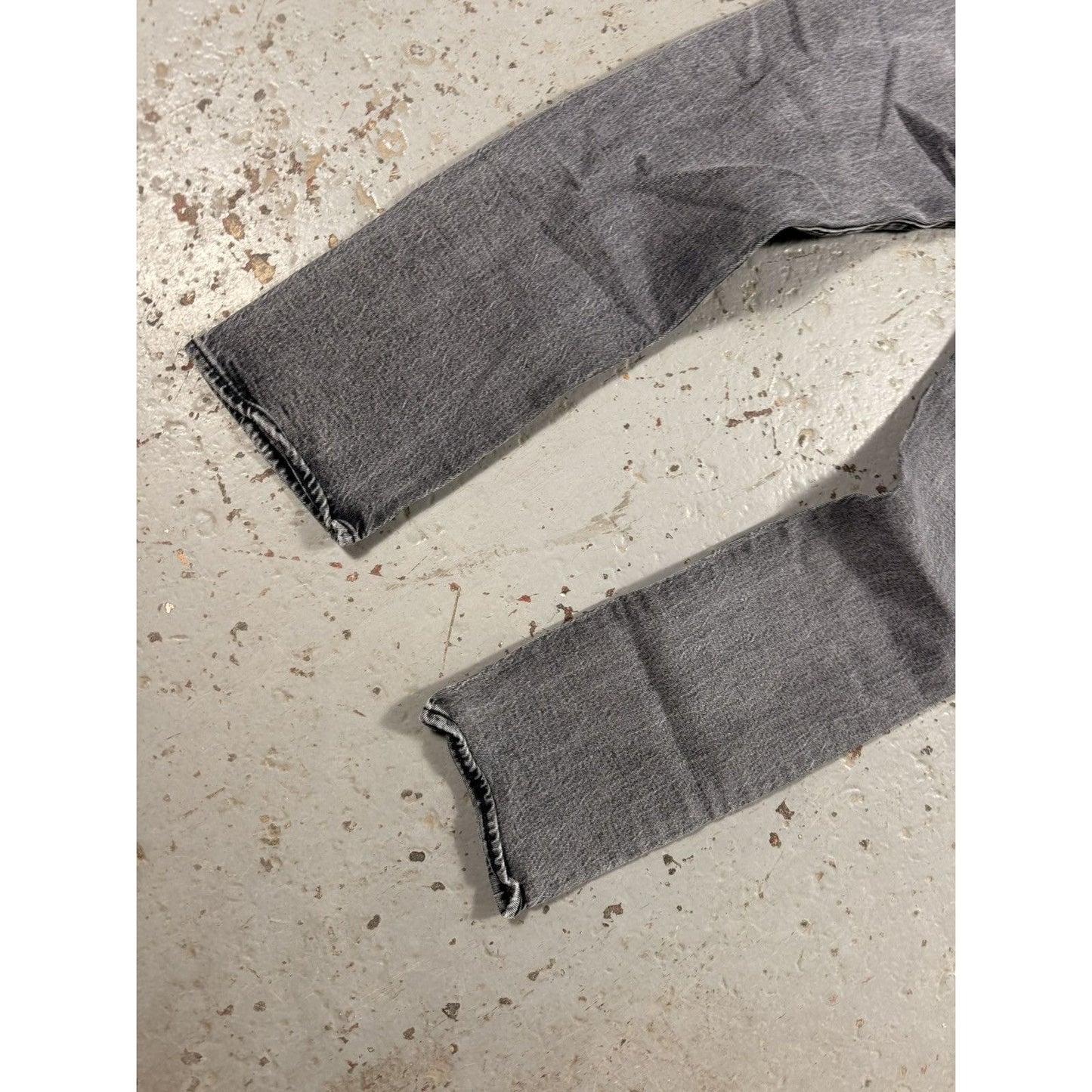 Vintage Ash Grey Faded Levi 501s