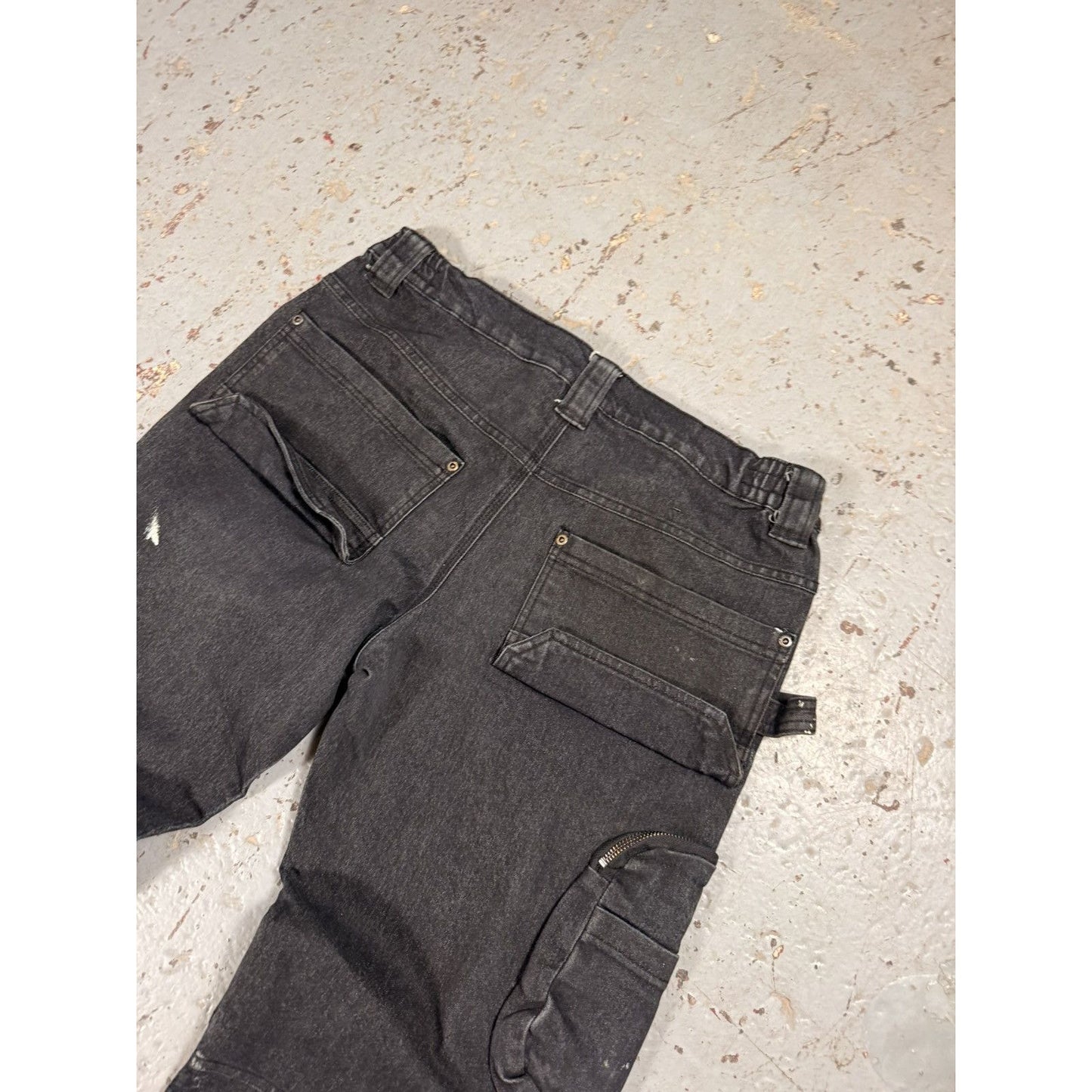 Worker Painter Splash Cargo Pants