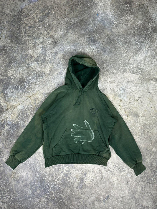Vintage Faded “hands” Hoodie