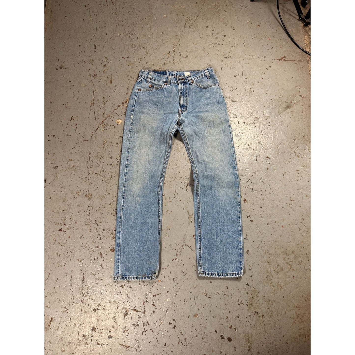 Vintage Orange Tag 505 Straight Levis Jeans