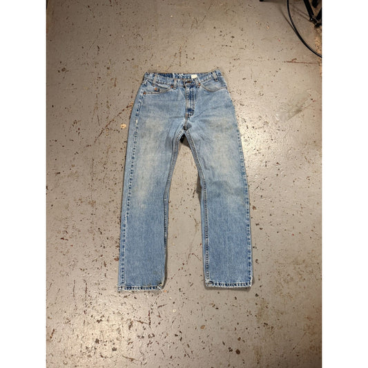 Vintage Orange Tag 505 Straight Levis Jeans