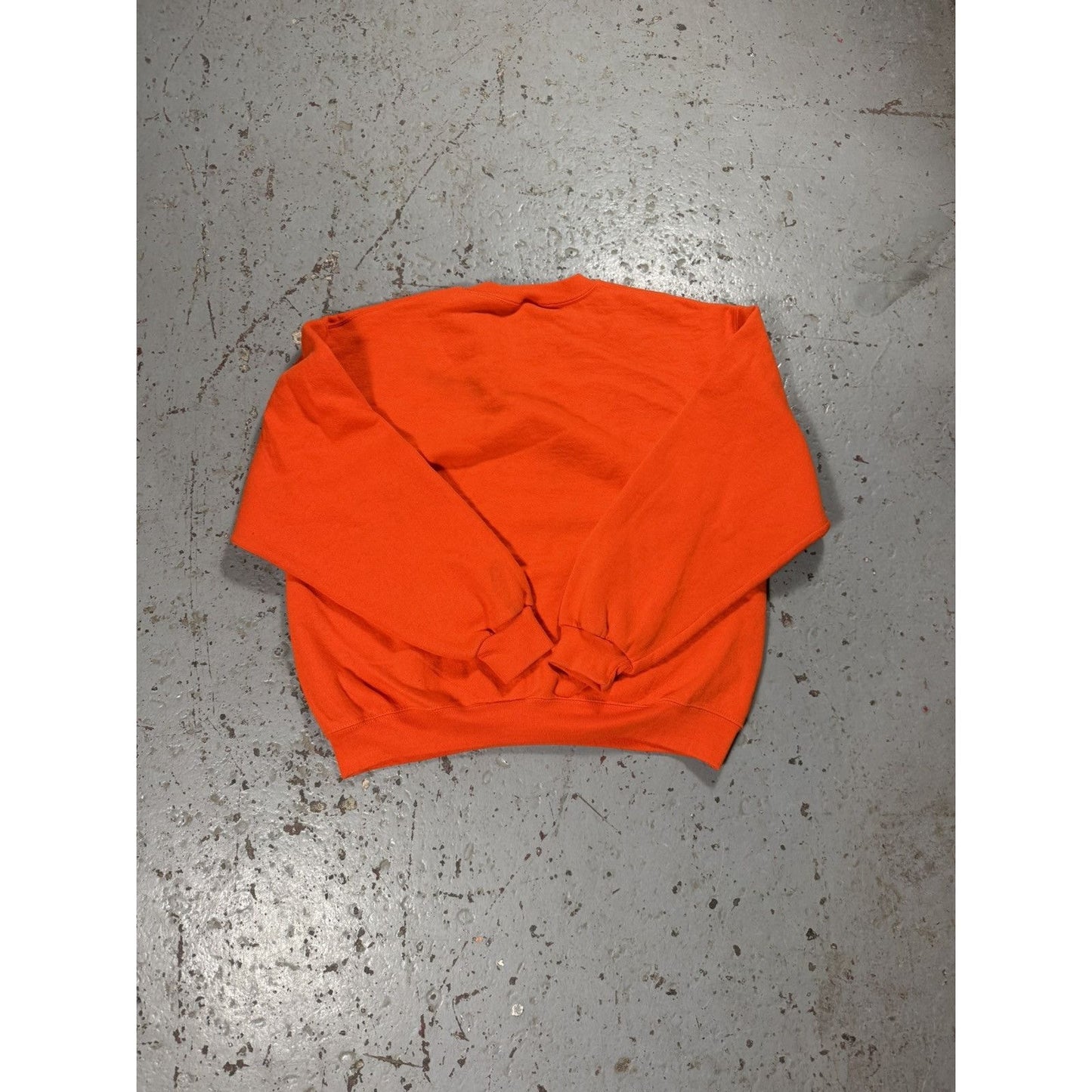 Russell Athletic Blank Orange Sweater