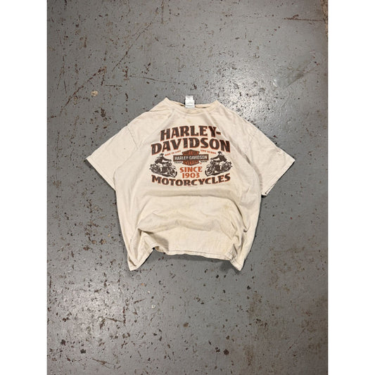 Vintage Harley Davidson Perfectly Distressed Faded Tee