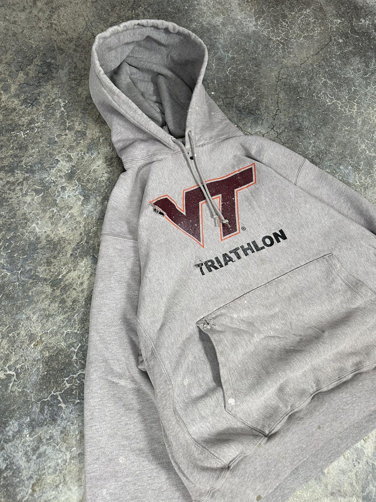 Vintage Thrashed Champion Hoodie