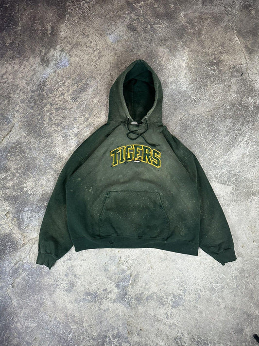 Vintage Thrashed Tigers Hoodie