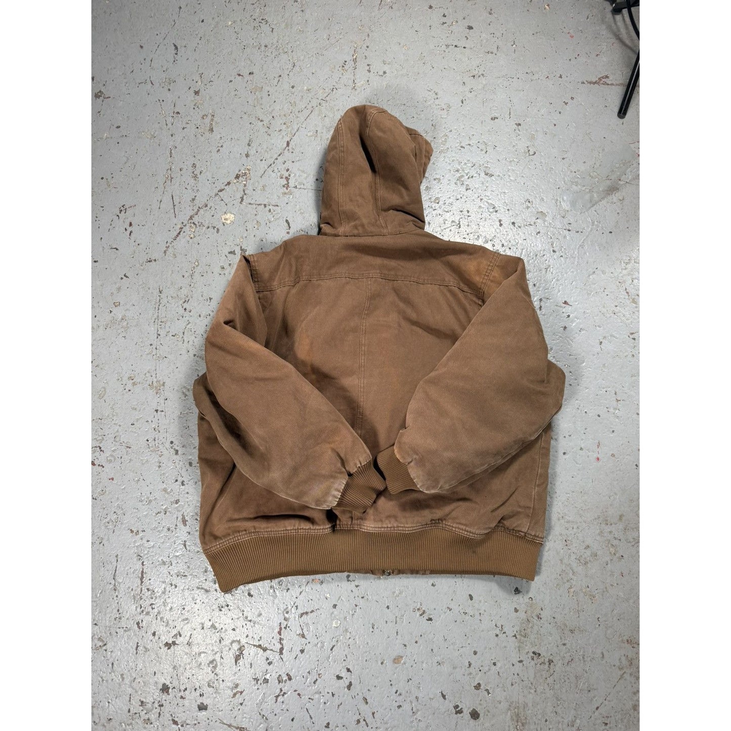 Vintage Mocha Brown Dickies Hooded Carhartt Style Jacket
