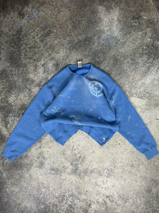 Vintage Russell Athletics Paint Clouds Crewneck