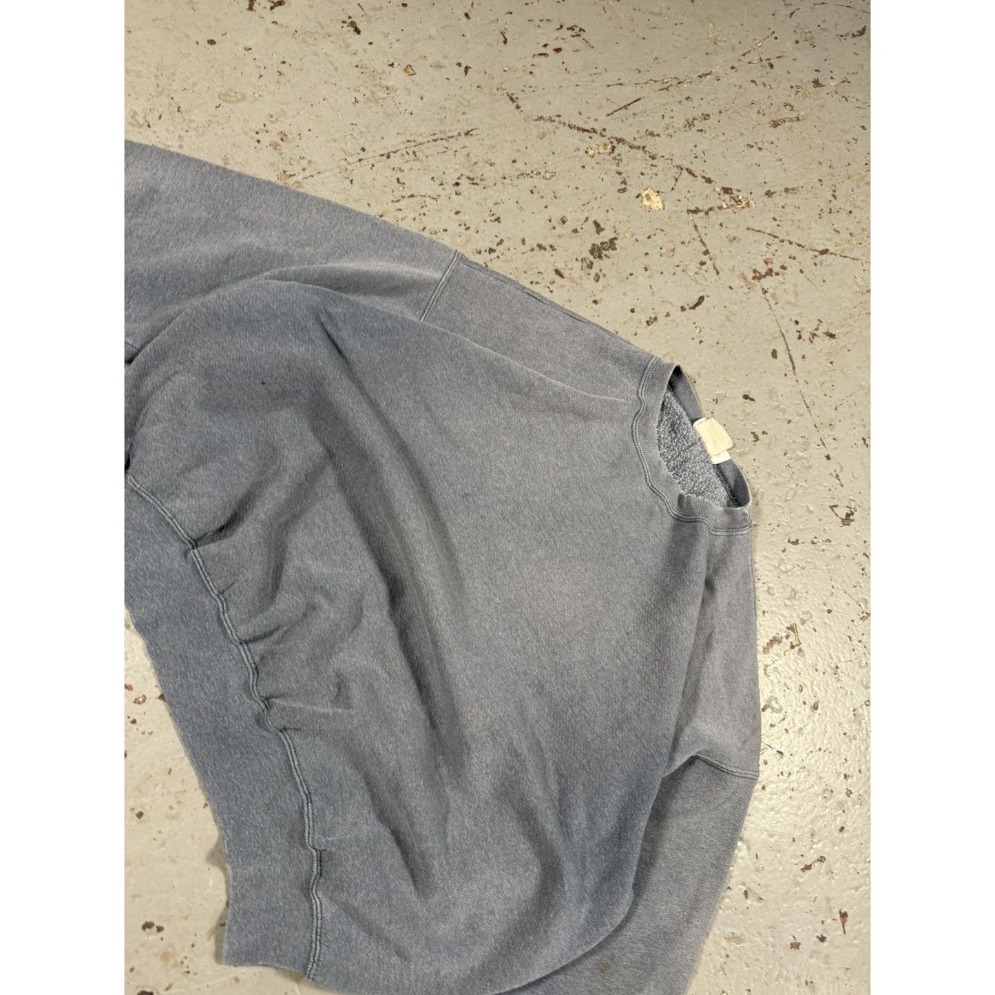 Vintage Perfectly Faded Distressed Blank Crewneck Sweater
