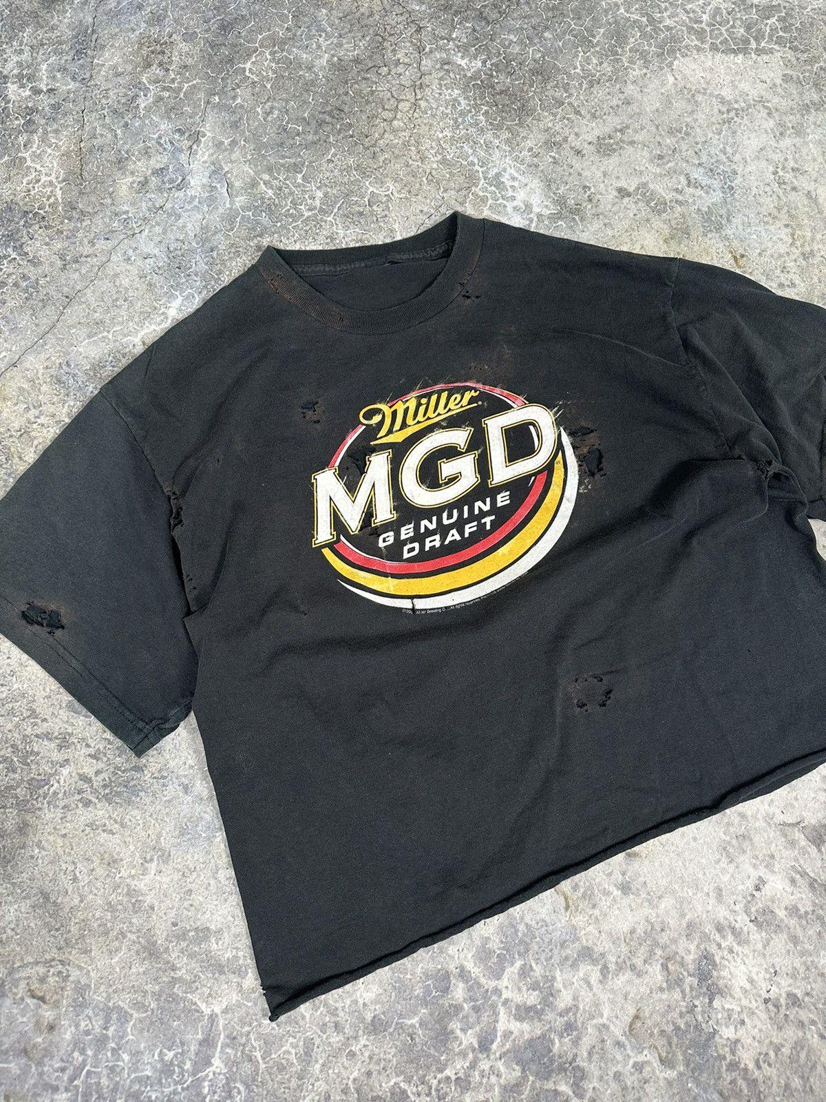 Vintage Thrashed Miller Lite Tee