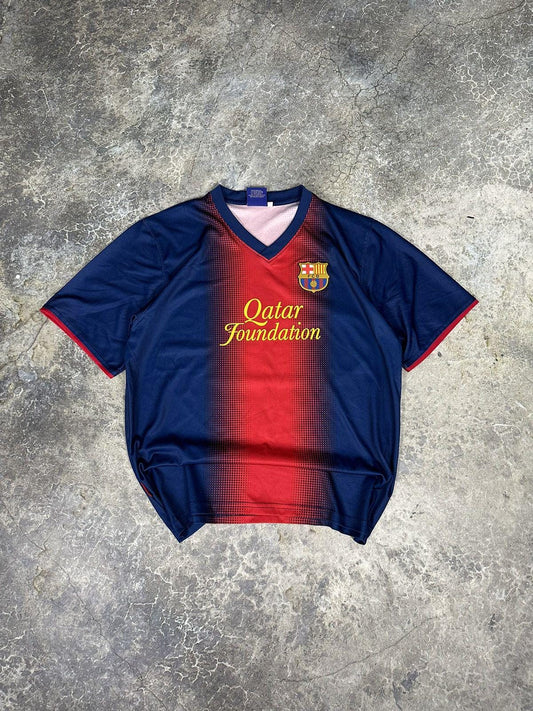 Vintage Barcelona FC Messi jersey