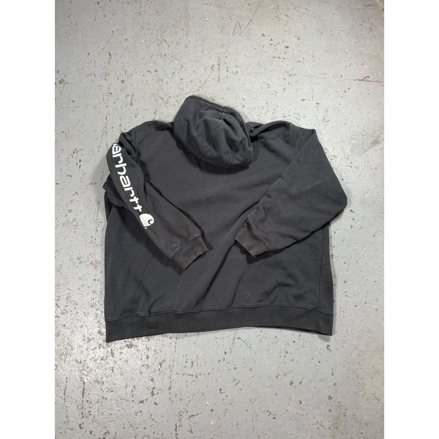 Vintage Carhartt Blank Black Hoodie