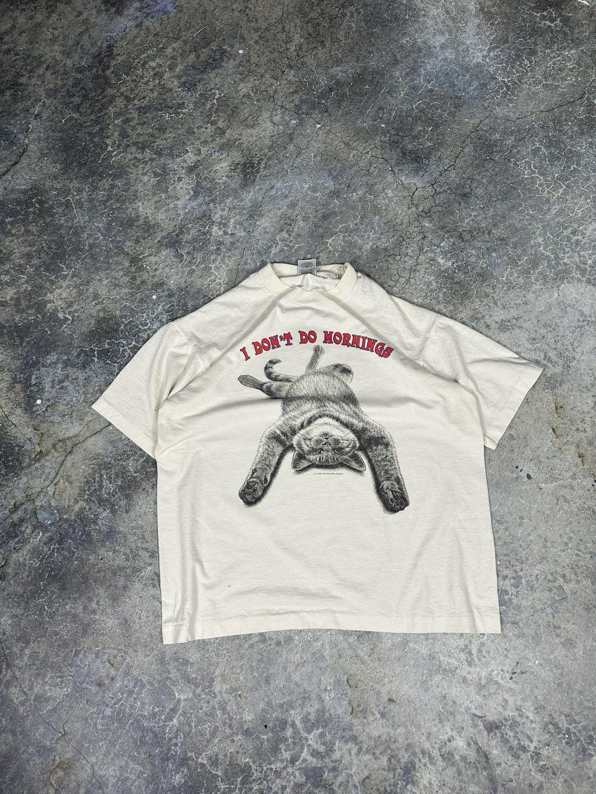 Vintage Lazy Cat Tee