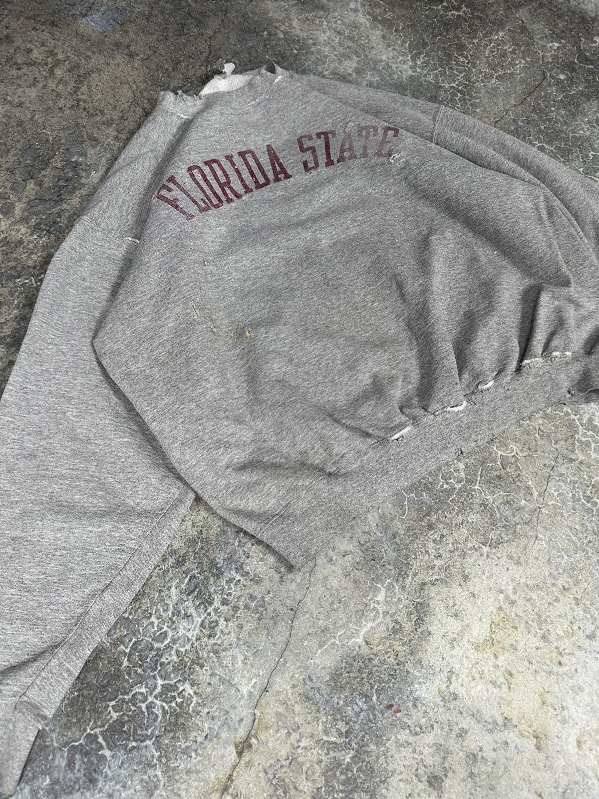 Vintage Nike Florida State Thrashed Crewneck