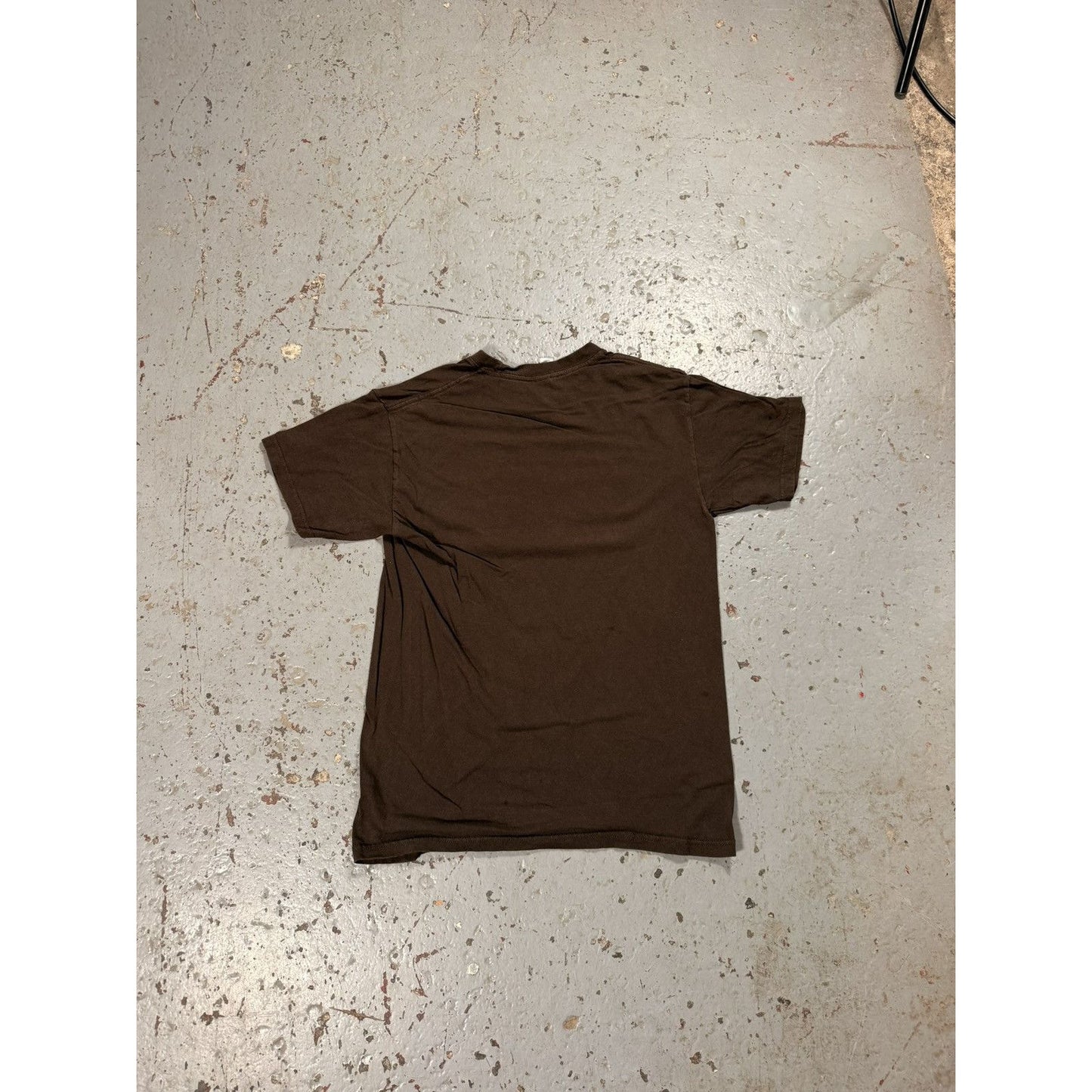 Faded Mocha Brown Wyoming Cowboy Tee