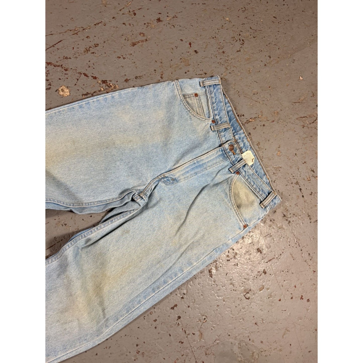 Vintage Orange Tag 619 Levi Denim Jeans