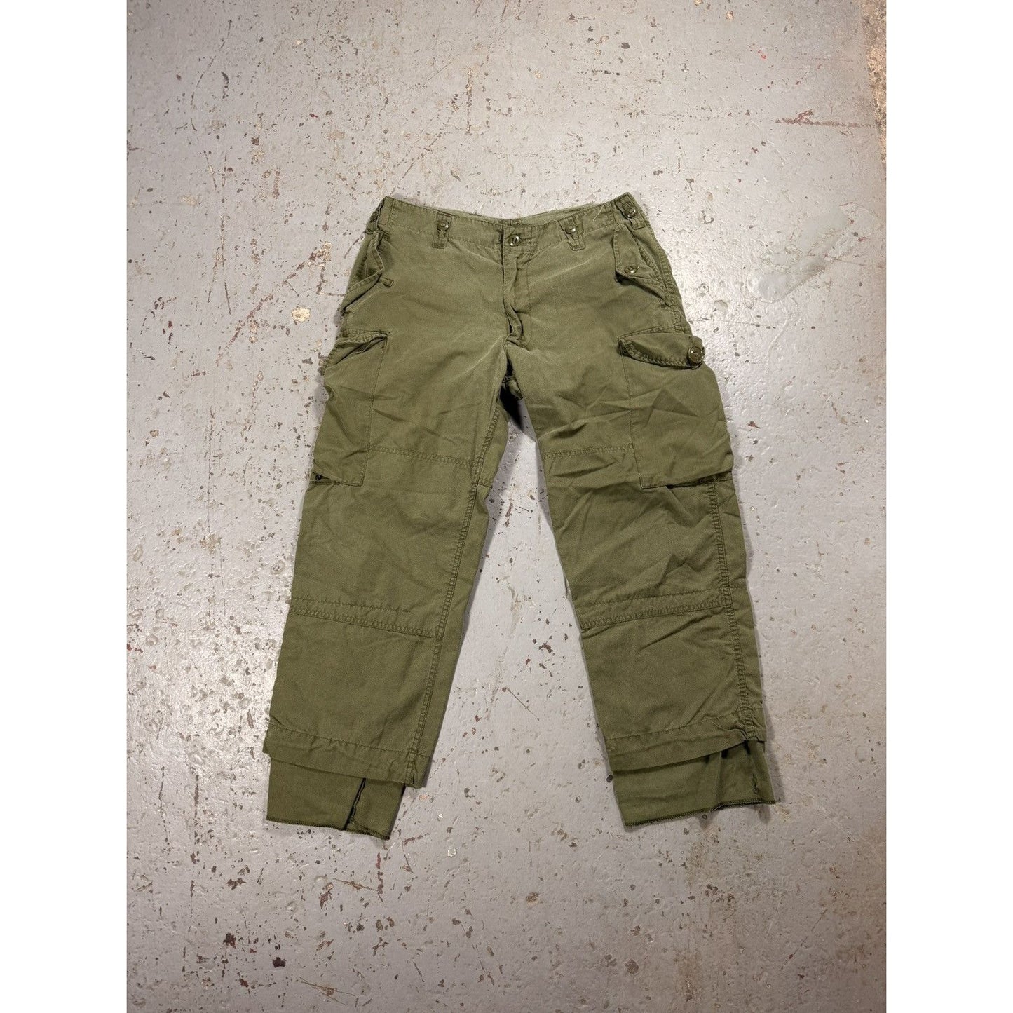 Vintage Original Canadian Army Military Cargo Pants