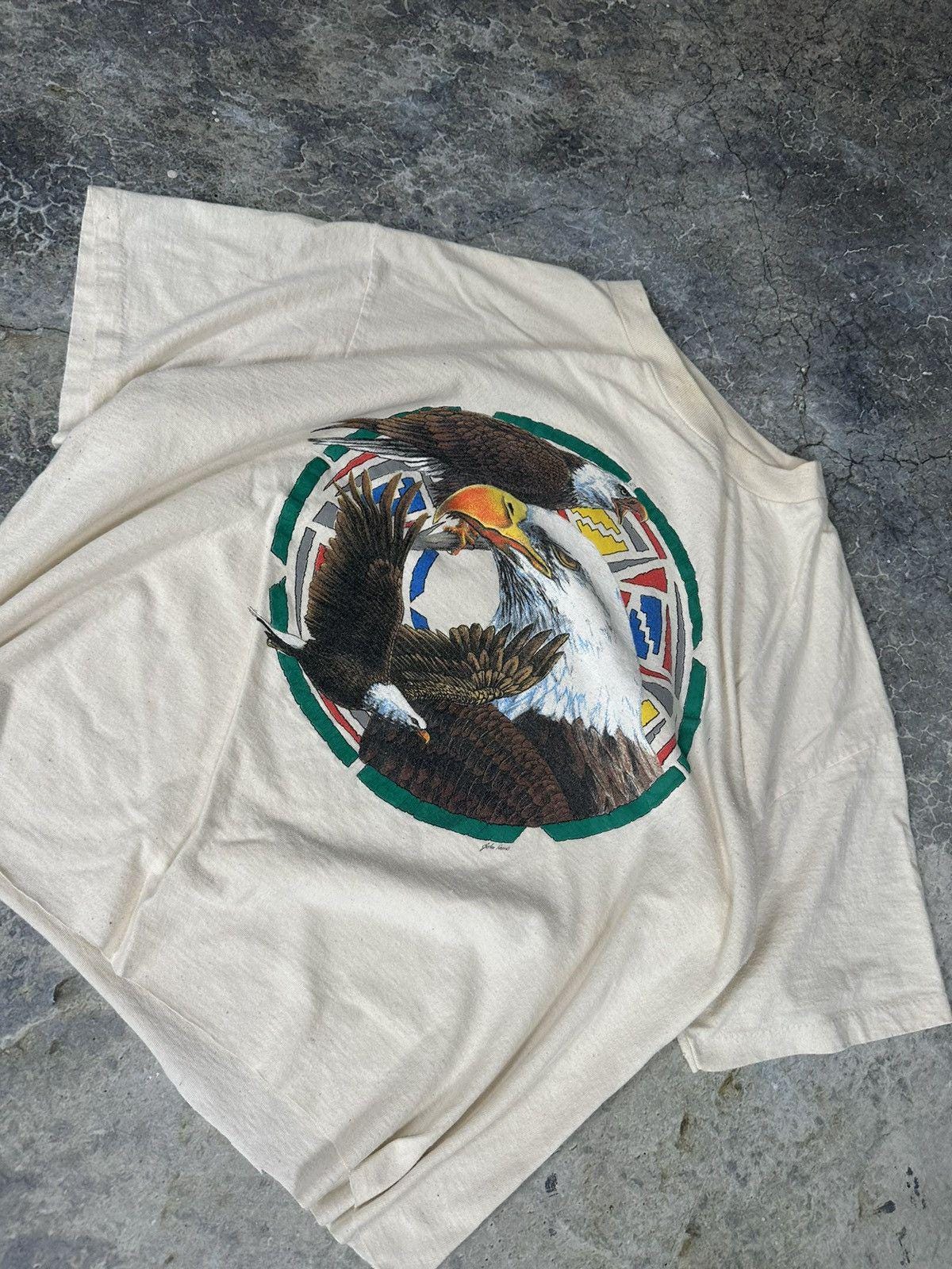 Vintage Cropped Eagles Tee
