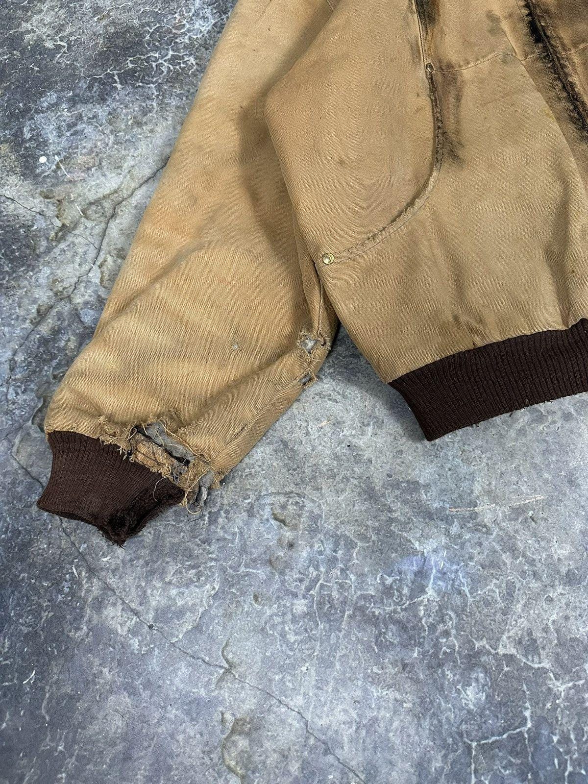 Vintage Carhartt Style Hooded Jacket