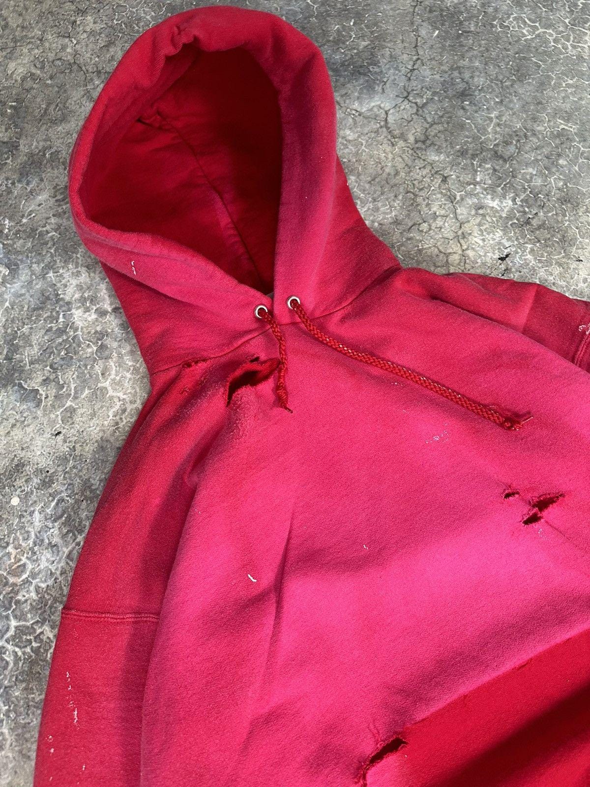 Vintage Perfectly Thrashed and faded Hoodie