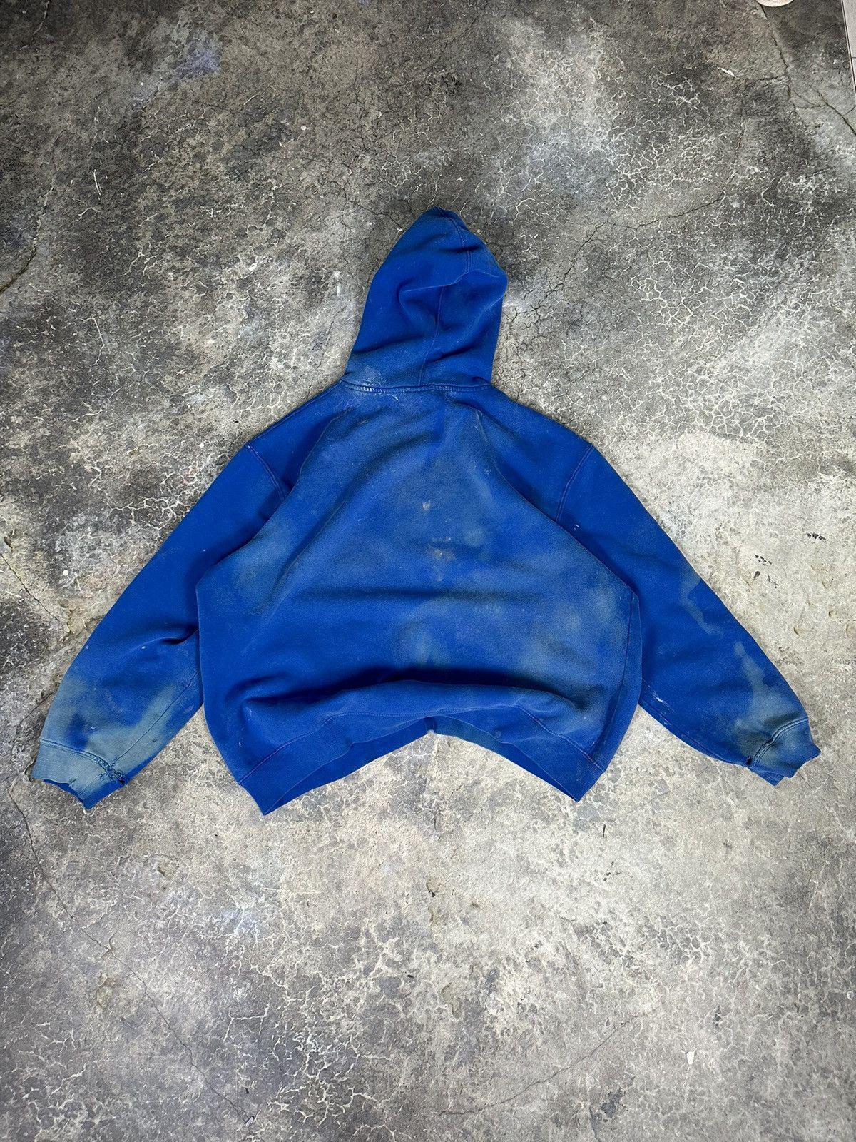 Vintage Reebok Clouds Distressed Hoodie