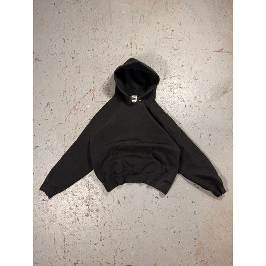 Vintage Fruit Of the Look Faded Black Blank Classic Hoodie
