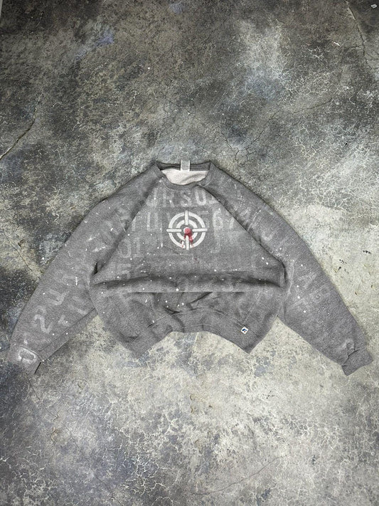 Vintage Custom Russells “BULLSEYE” Crewneck