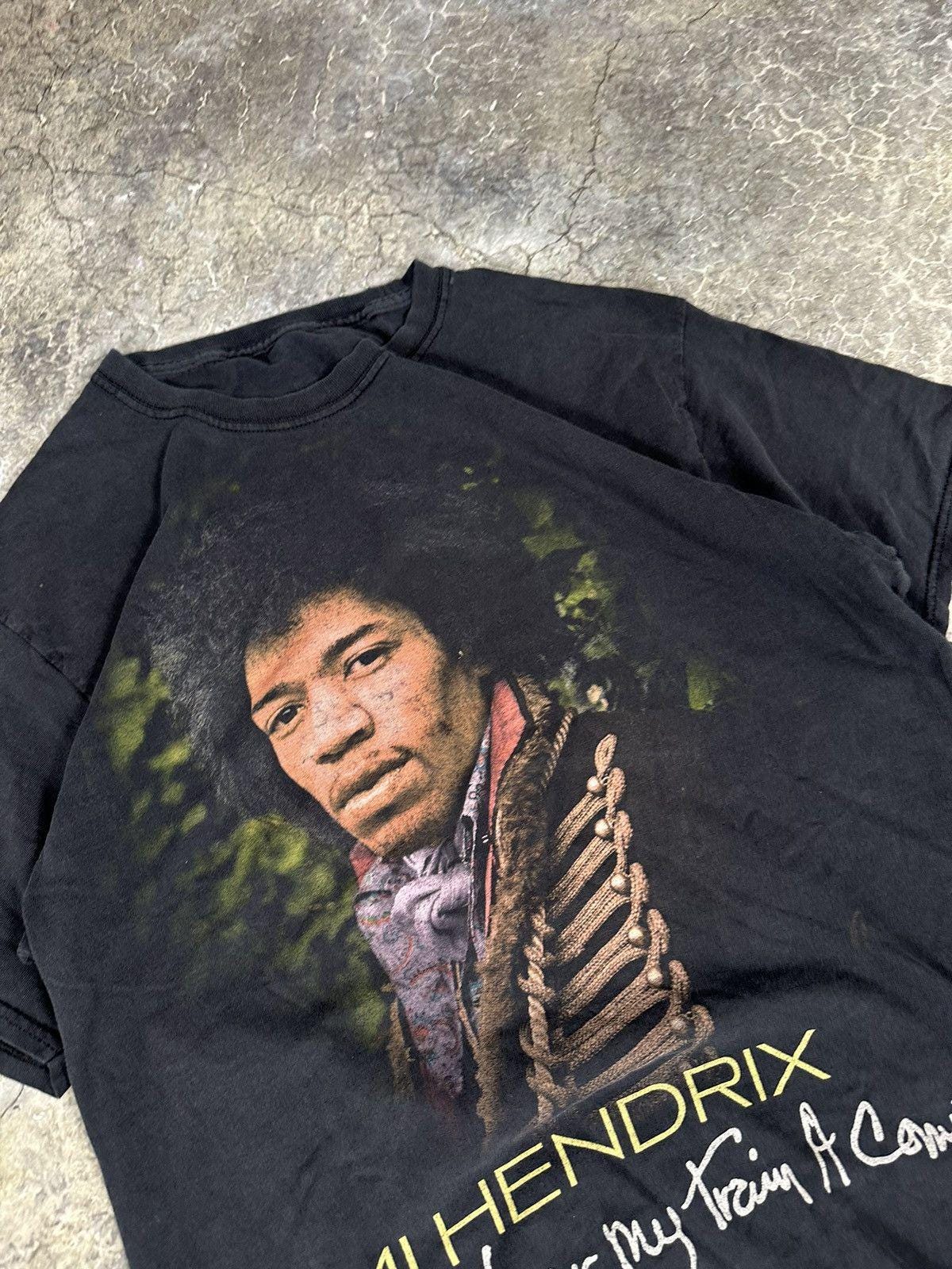 Vintage Jimi Hendrix Train Is Comin Tee