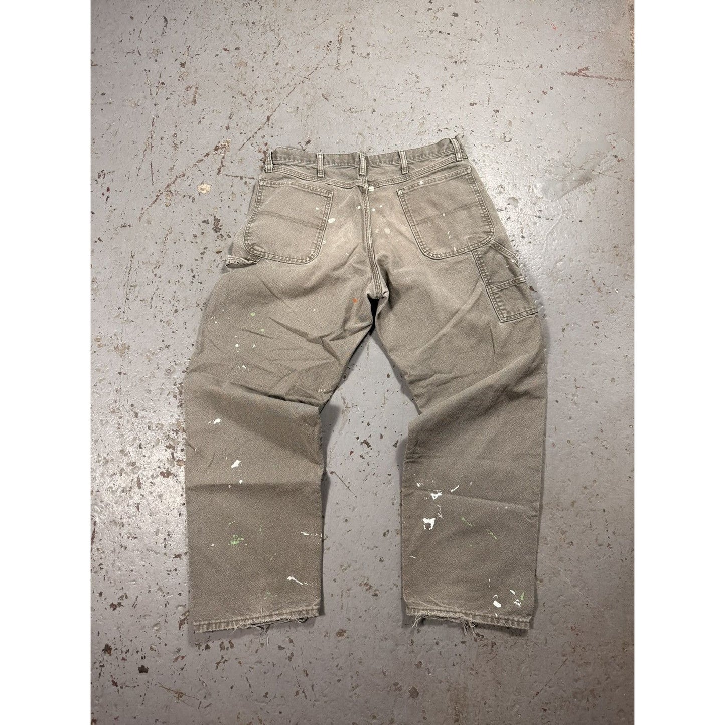 Vintage Distressed Painter Carpenter Pants