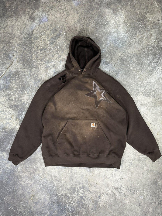 Vintage Distressed Carhartt Hoodie
