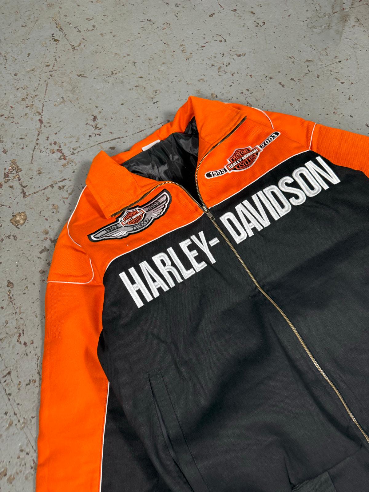 Vintage Harley Davidson NASCAR Jacket
