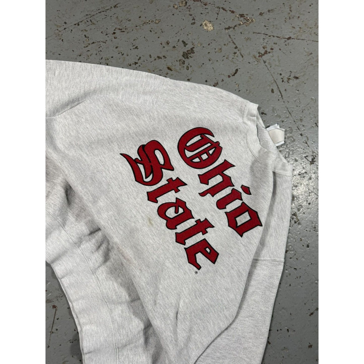 Vintage Ohio State Football Old English Crewneck Sweater
