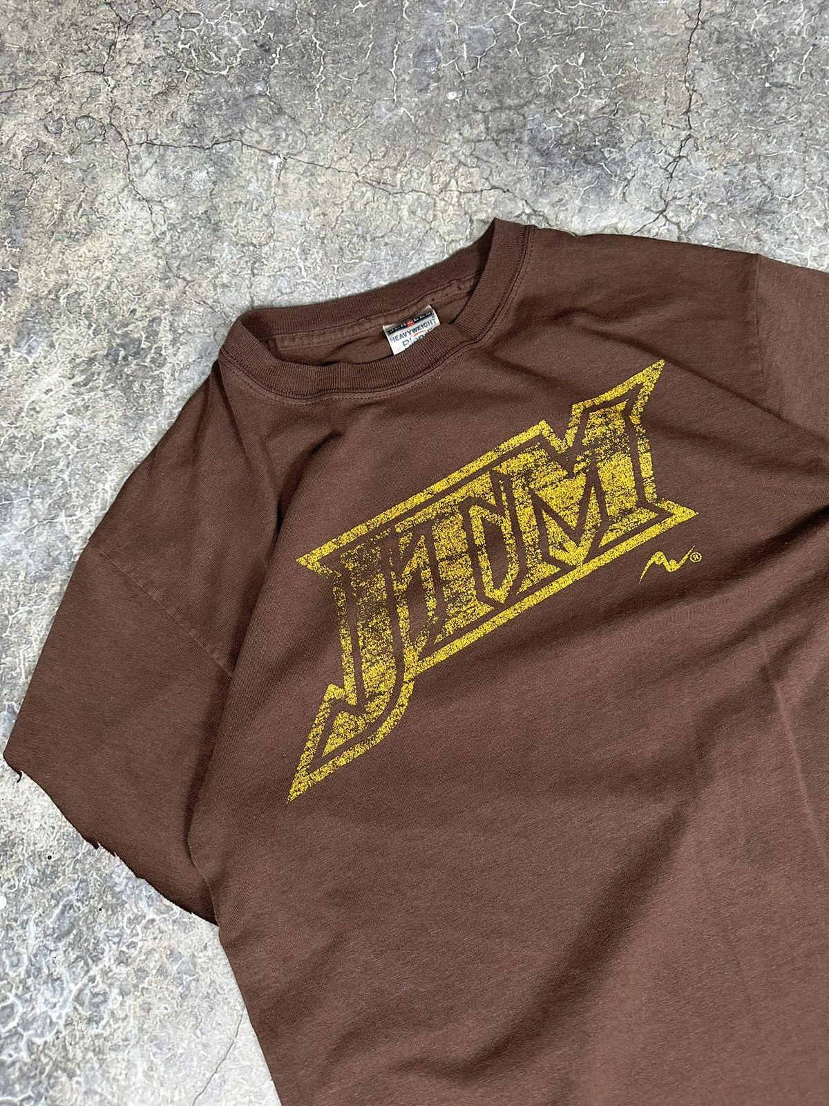 Vintage Mocha Brown Jdm Cropped Tee