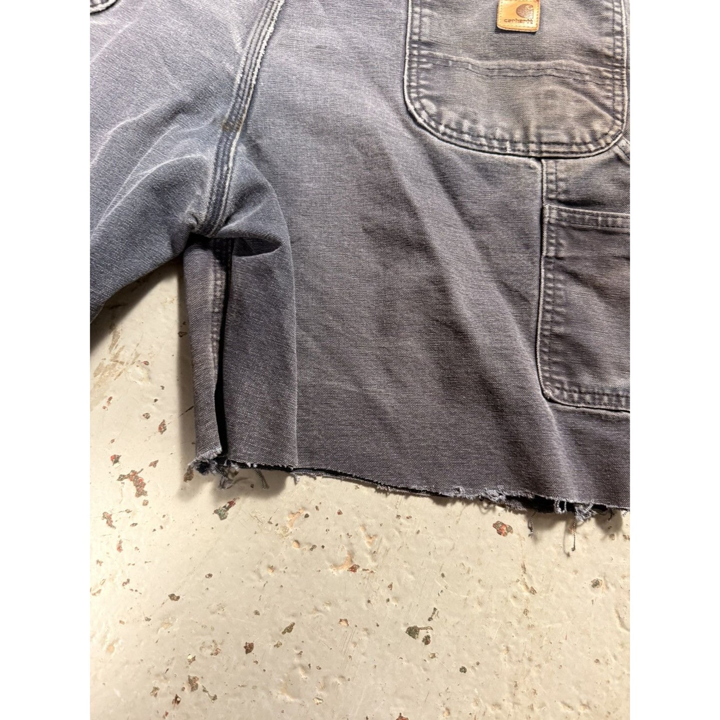 Vintage Thrashed Faded Carhartt Jorts