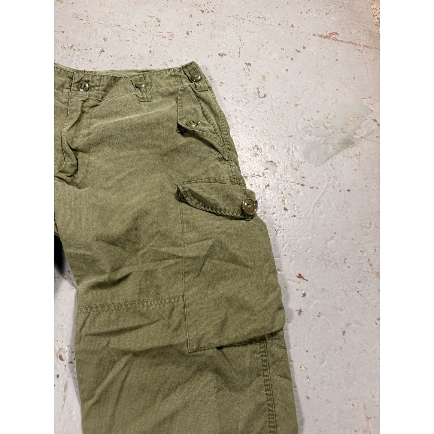 Vintage Original Canadian Army Military Cargo Pants