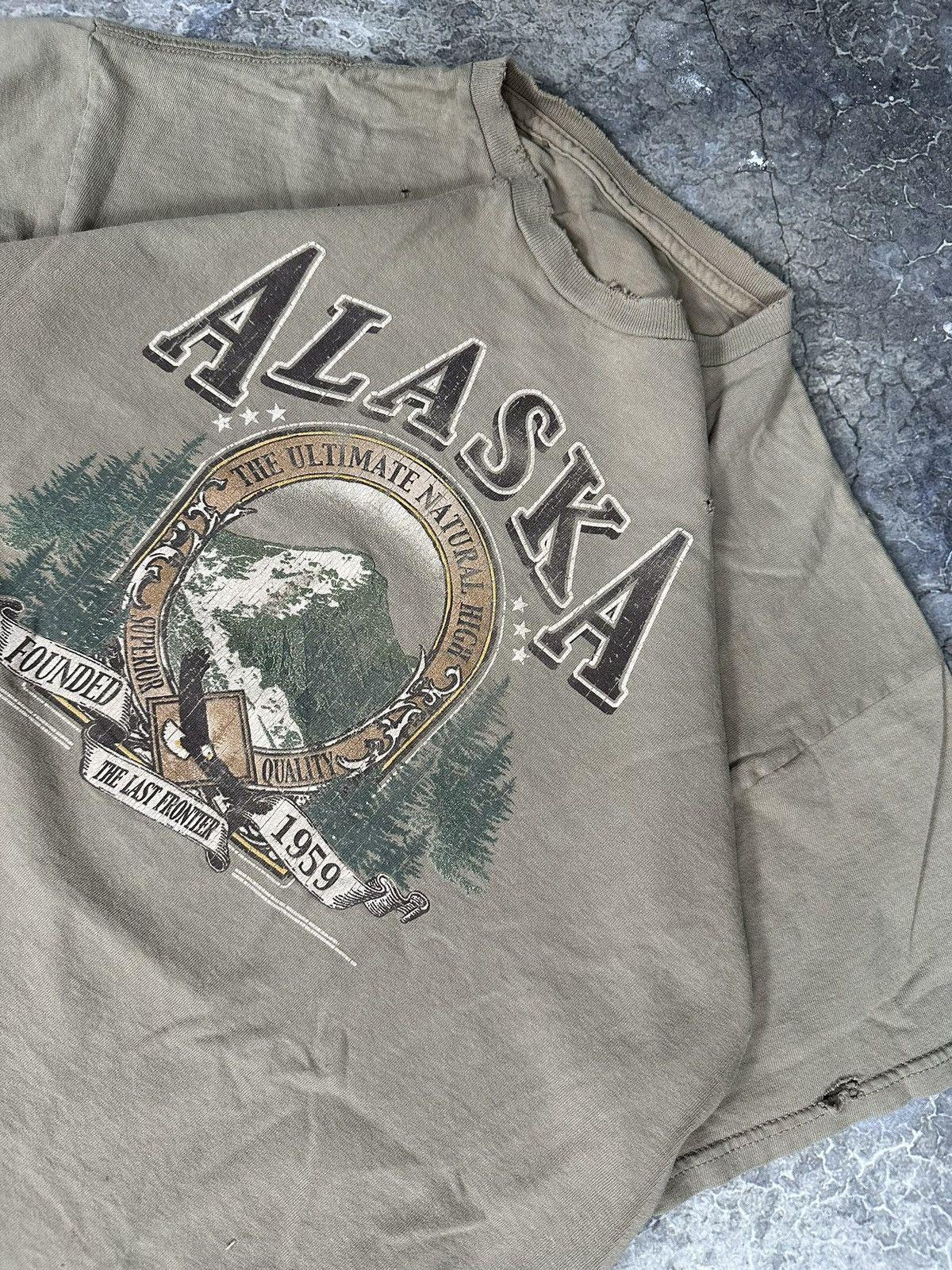 Vintage Alaska State Thrashed Tee