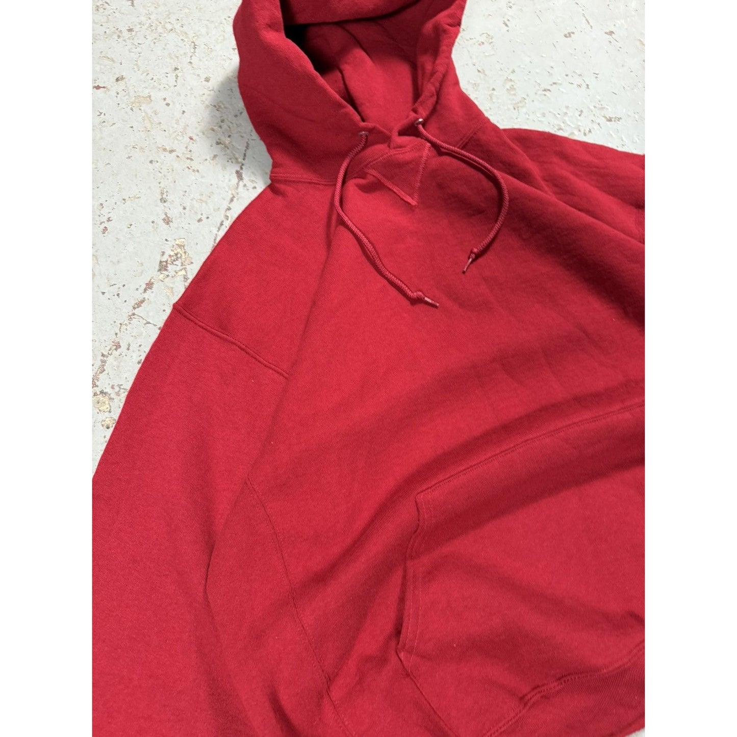 Vintage Burgundy Russels Athletic classic Blank hoodie