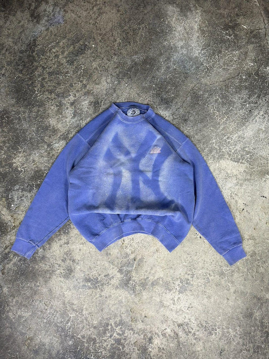 Vintage Paint Logo Yankees Crewneck